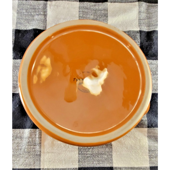 Terramoto Ceramic Pitcher Orange White Pumpkins Autumn Halloween Fall 44oz - Picture 8 of 9